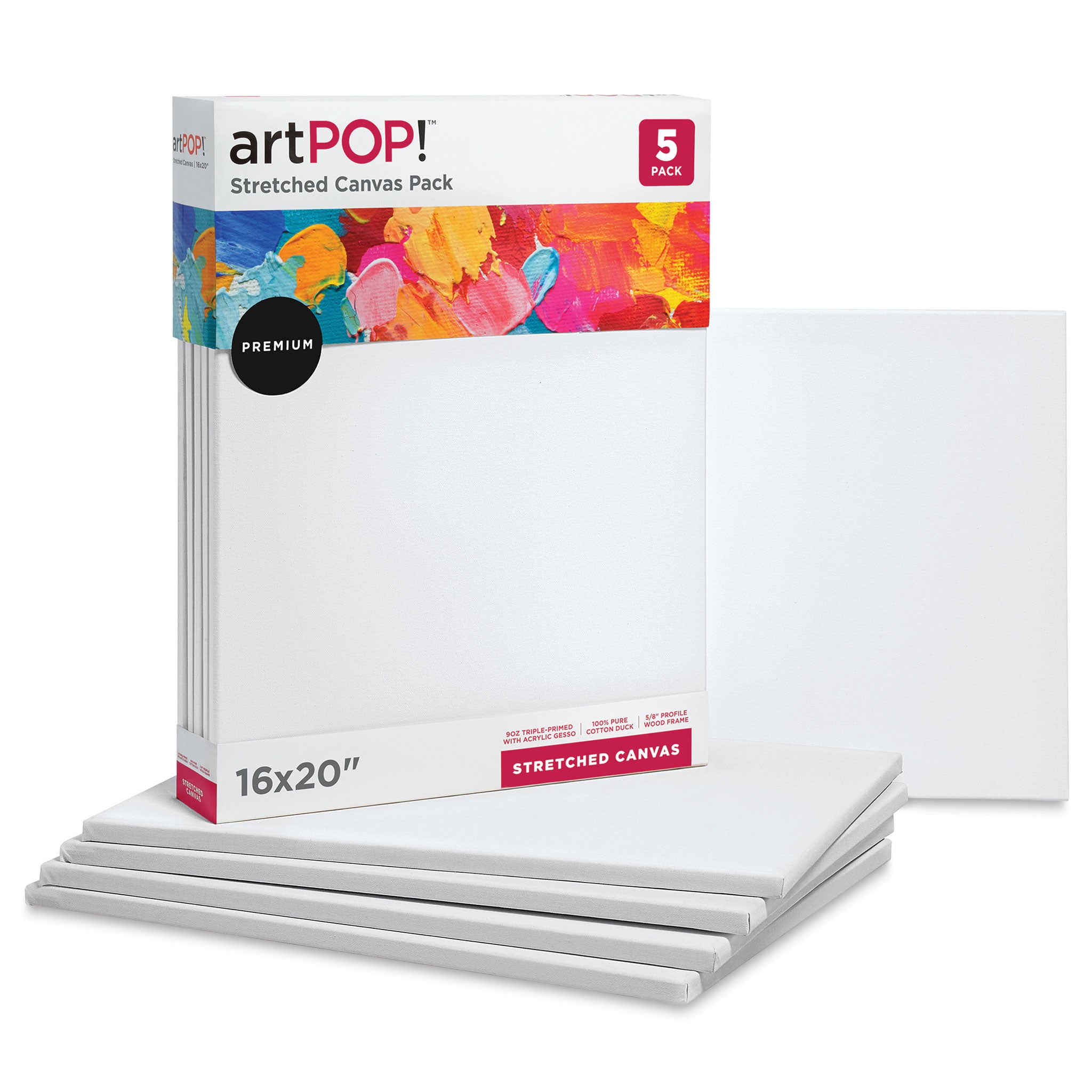 artPOP! Stretched Canvas Packs