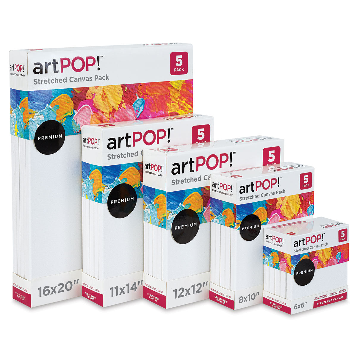 artPOP! Stretched Canvas Packs