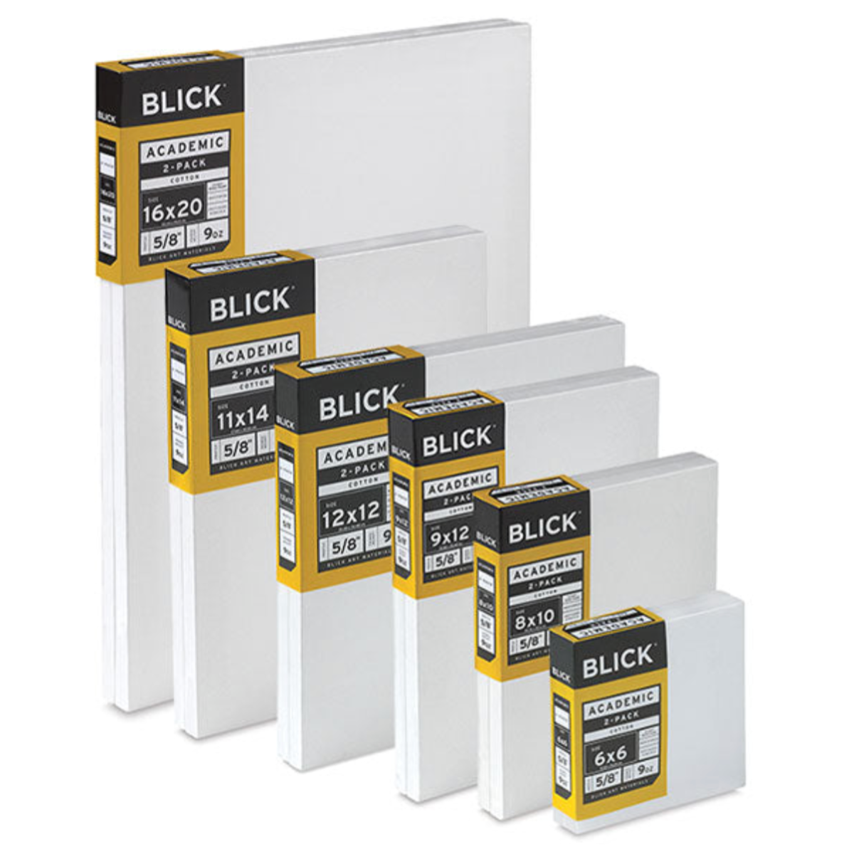 Blick Academic Canvas 2Packs